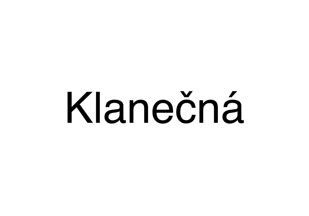 Klanečná